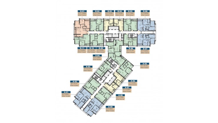 Bán căn hộ 2PN 78m2, trục căn đẹp nhất dự án Kepler Tower Hà Đông